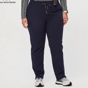 Figs 2XL Yola skinny pants scrub bottom in navy blue